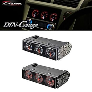 Amazon | 日本精機 Defi (デフィ) メーター【DIN-Gauge】赤指針